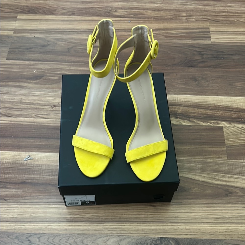 Banana Republic Yellow High Heel Sandals